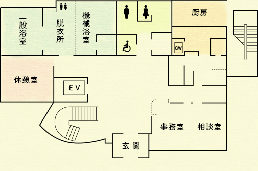 1階地図